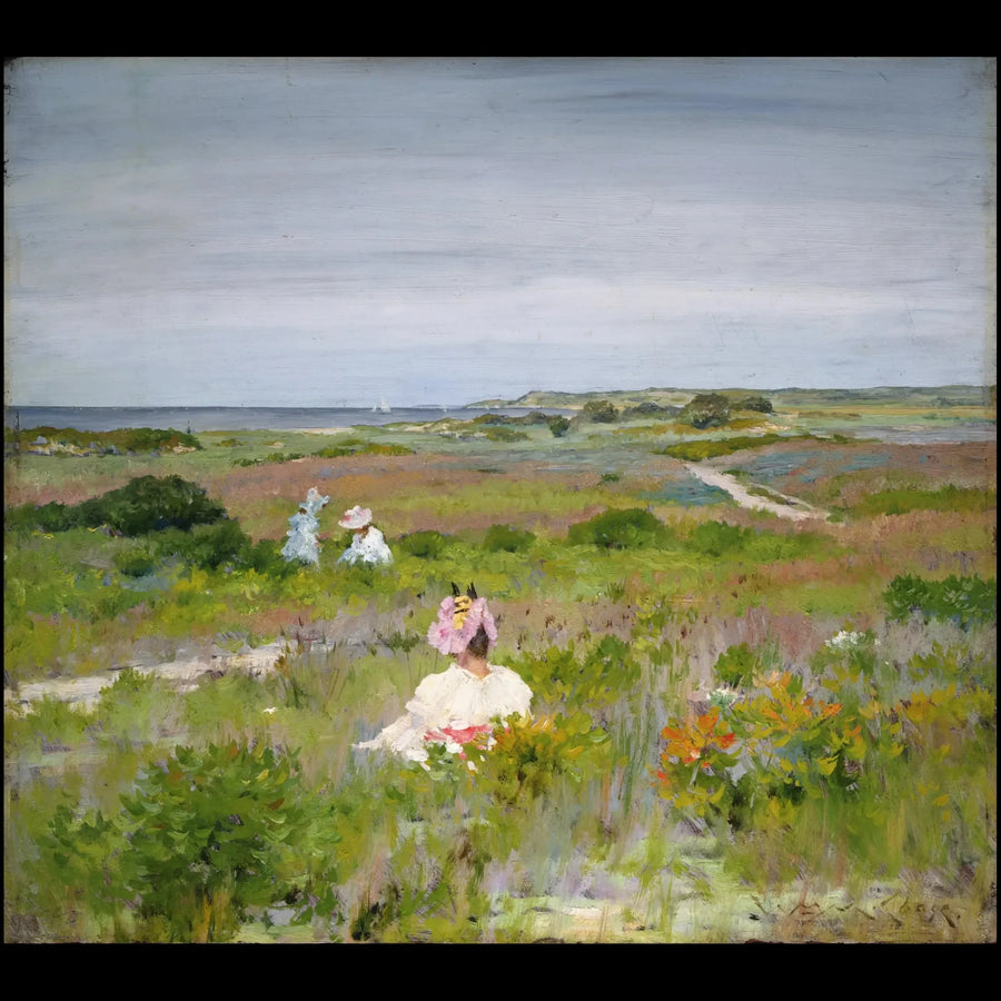 Landskap - Shinnecock, Long Island - William Merritt Chase