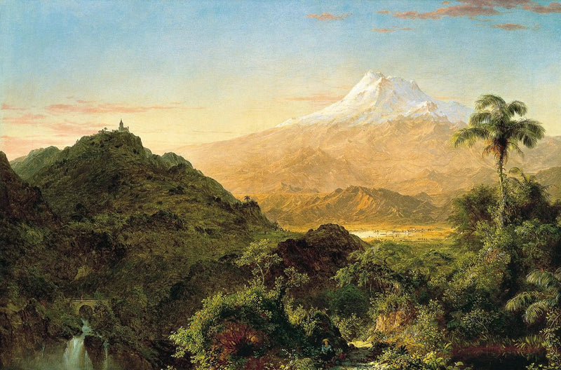 Sydamerikanskt landskap - Frederic Edwin Church
