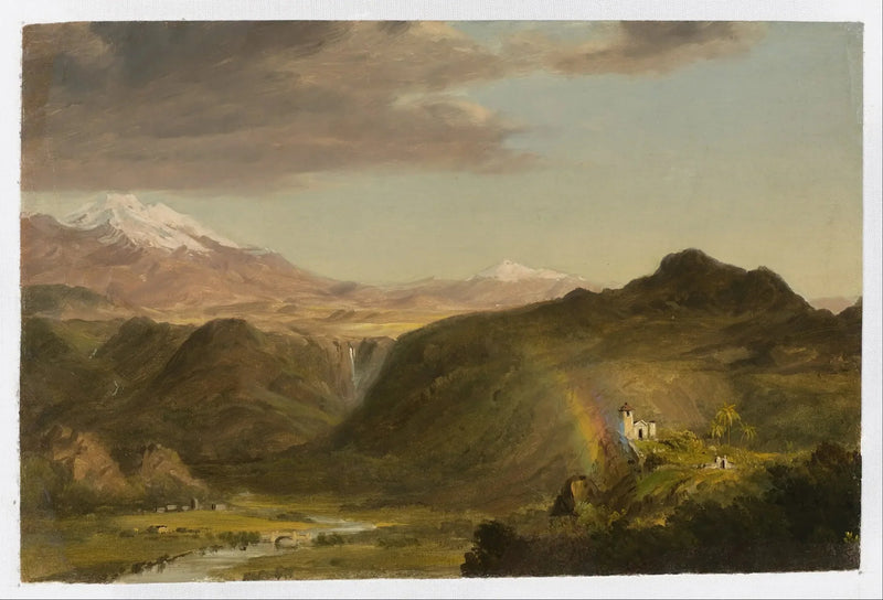 Sydamerikanskt landskap - Frederic Edwin Church
