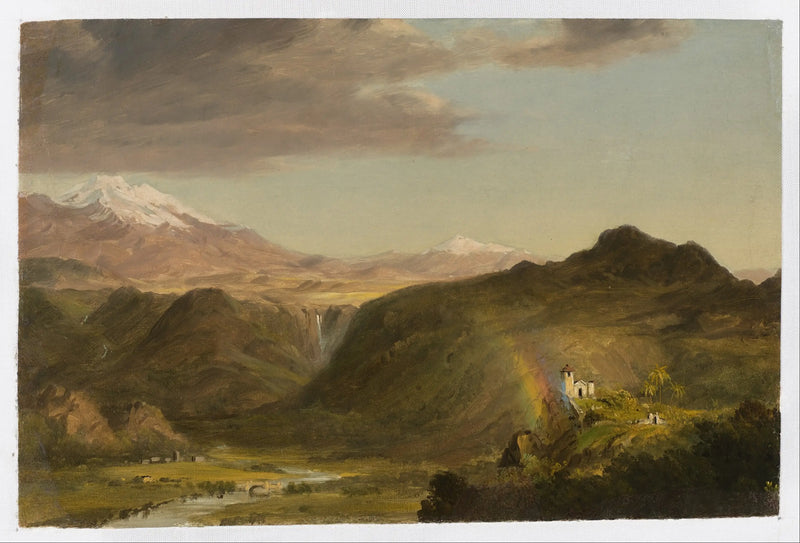 Sydamerikanskt landskap - Frederic Edwin Church