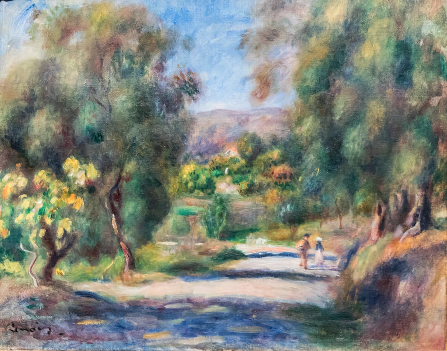 Landskap från södra Frankrike - Pierre-Auguste Renoir