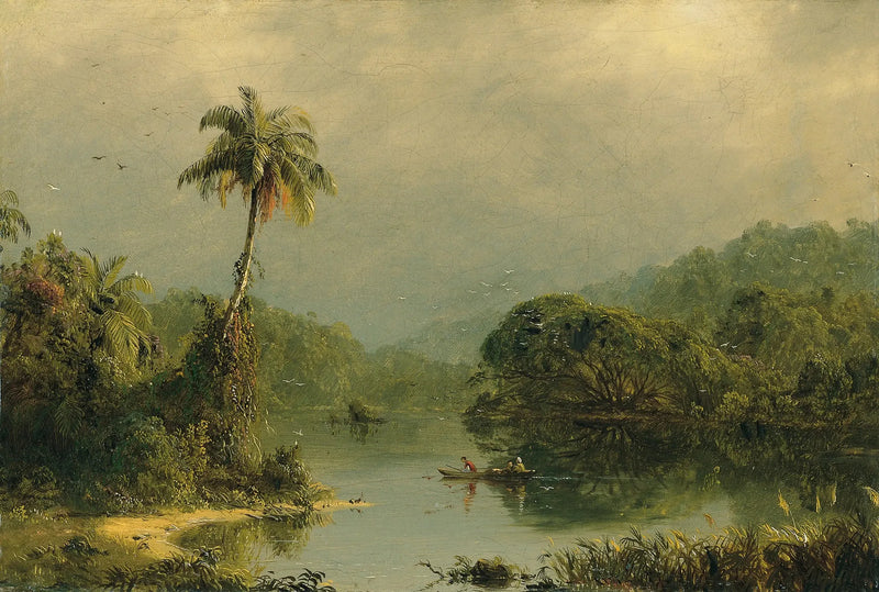 Tropiskt landskap - Frederic Edwin Church