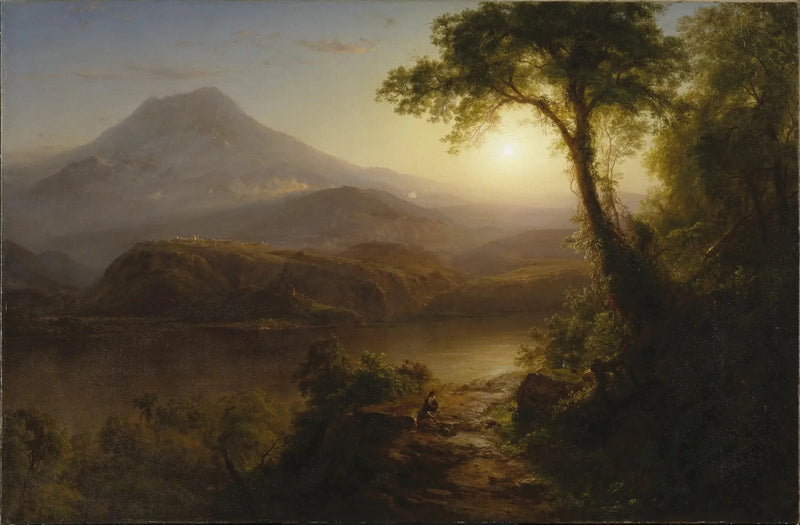 Tropiskt landskap - Frederic Edwin Church