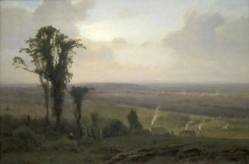 Landskap, Hudson-dalen - George Inness