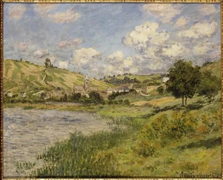 Landskap. Vétheuil - Claude Monet