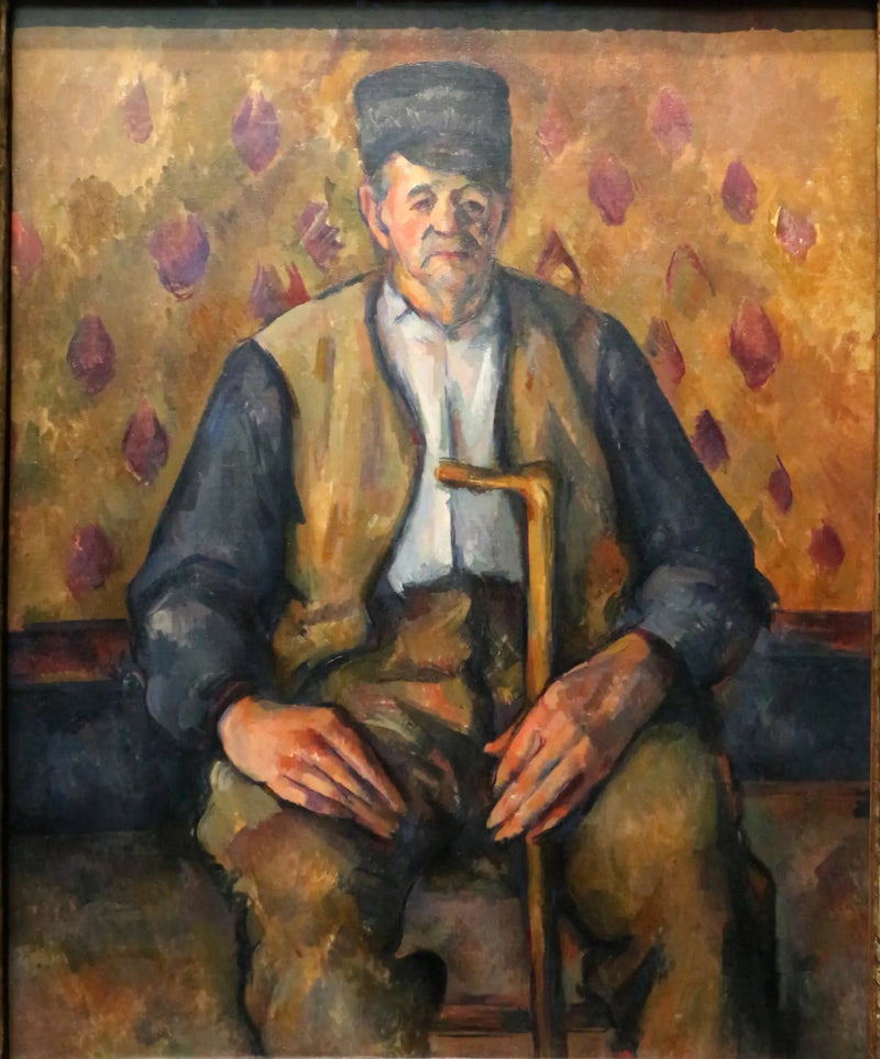 Sittande bonde - Paul Cézanne
