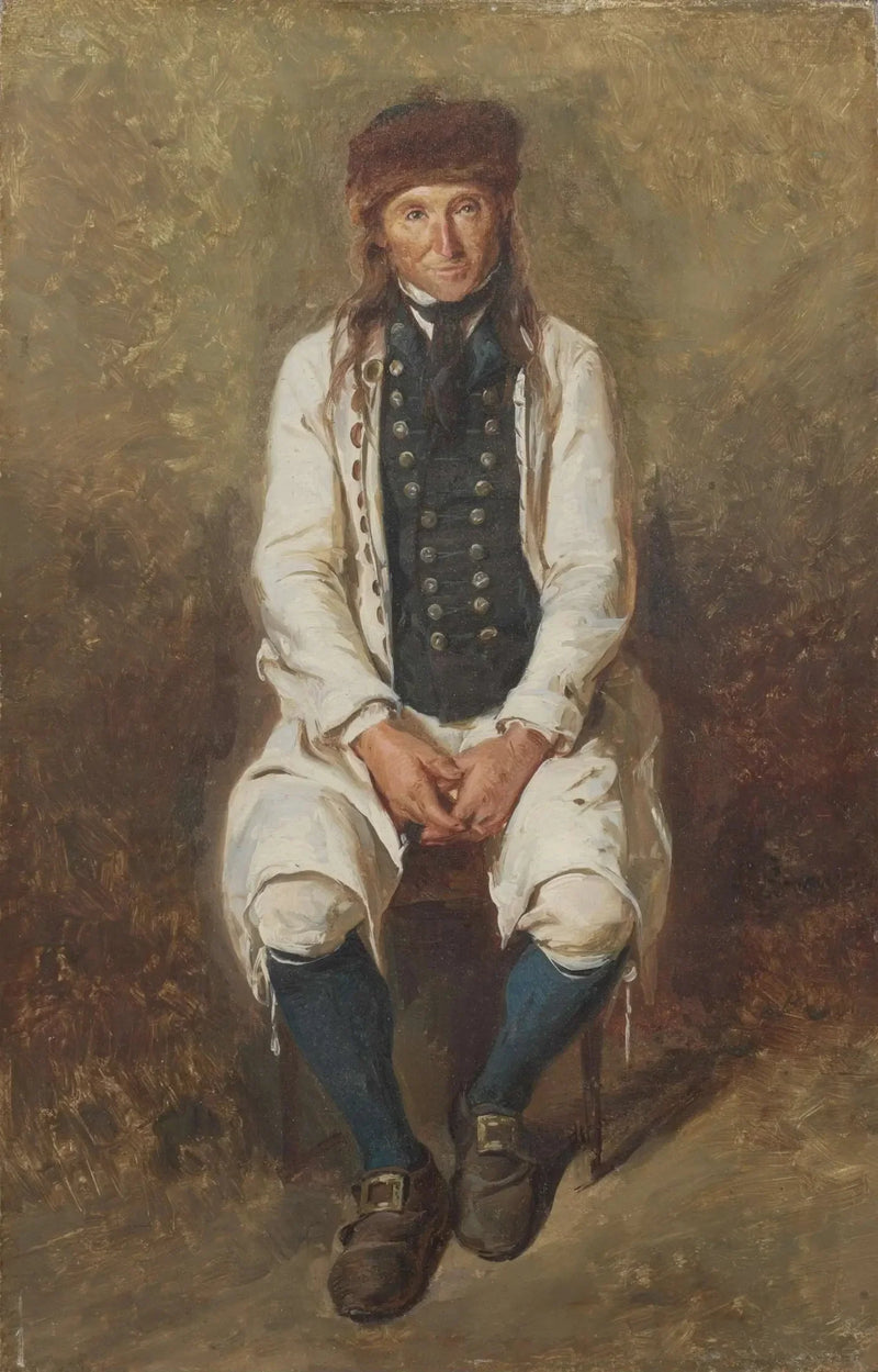 Bonde i Hesse-dräkt - Ludwig Knaus