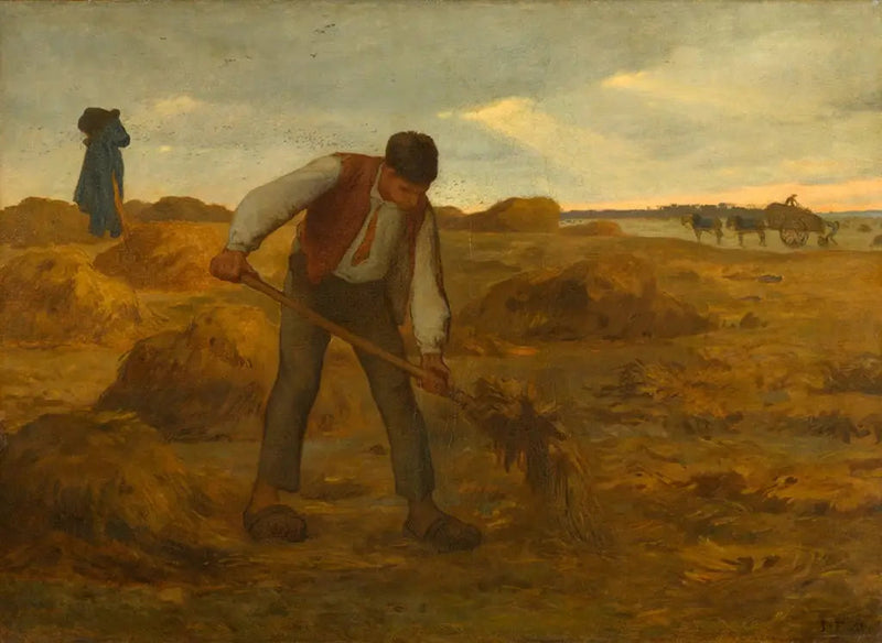Bonde som sprider gödsel - Jean-François Millet