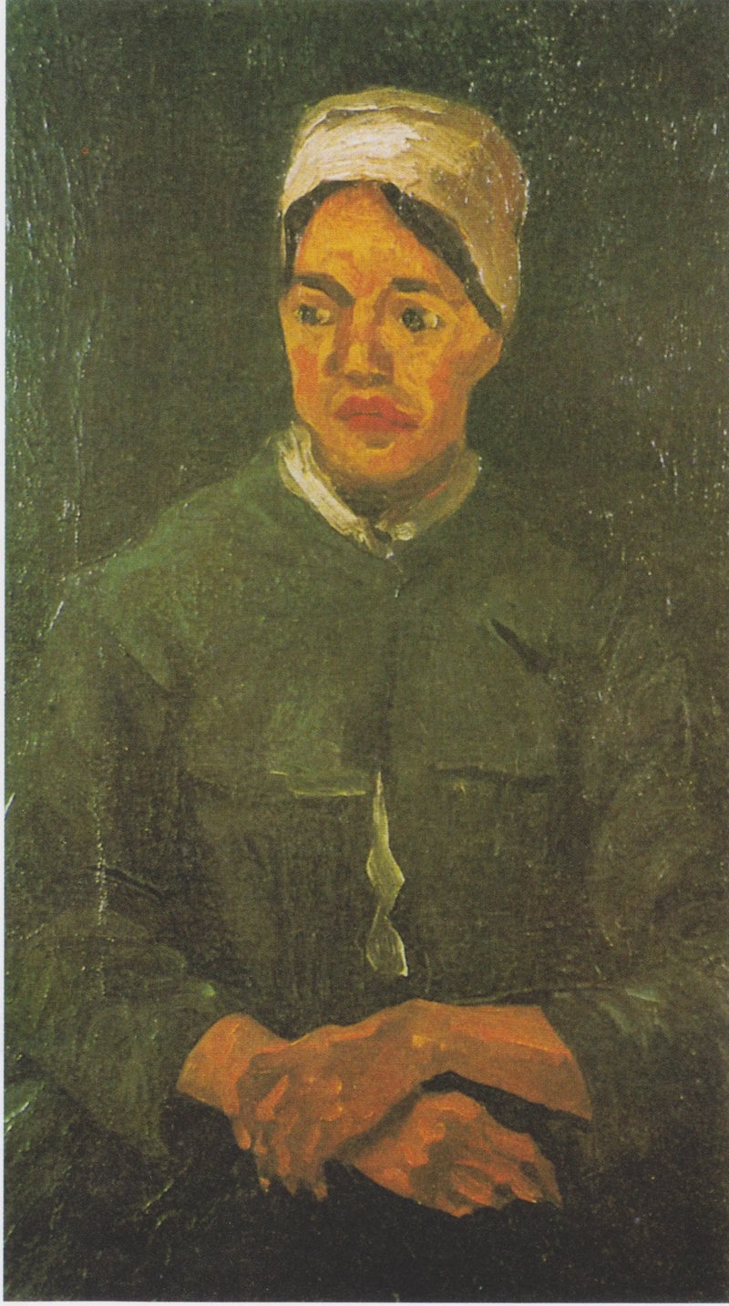 Bondkvinna, sittande (halvfigur) - Vincent van Gogh
