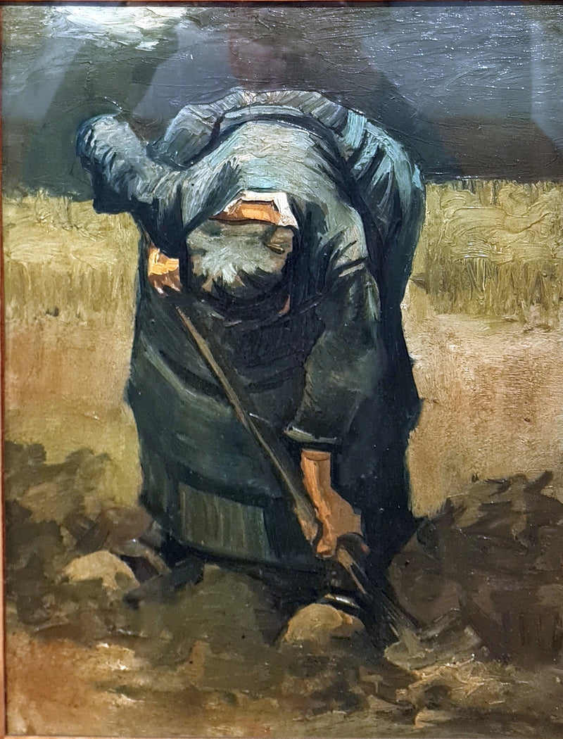 Bonde som gräver - Vincent van Gogh