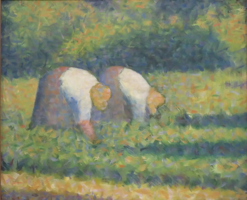 Bönder i arbete - Georges Seurat