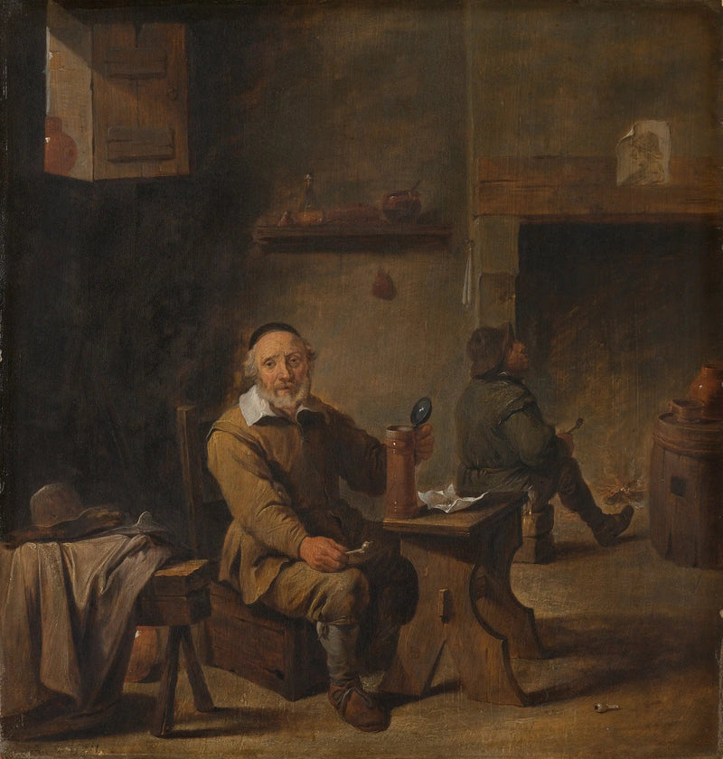 Bönder på ett värdshus - David Teniers den yngre