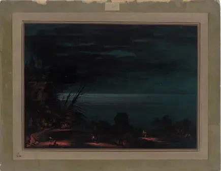 Fisket efter lax med harpun - Ottawa - George Catlin