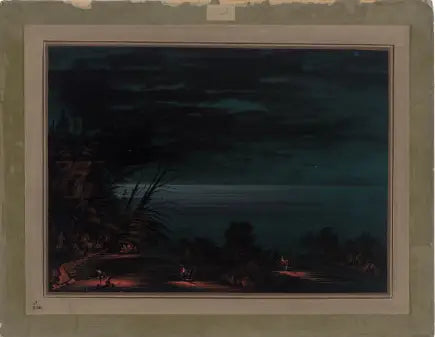 Fisket efter lax med harpun - Ottawa - George Catlin