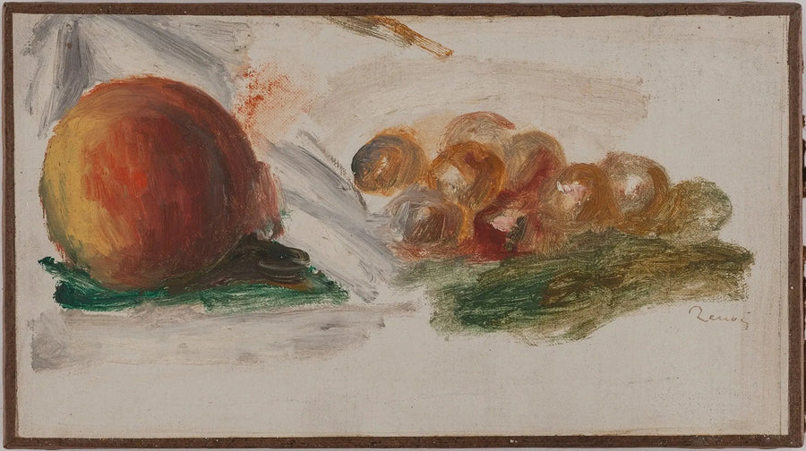 Fisk och druvor - Pierre-Auguste Renoir
