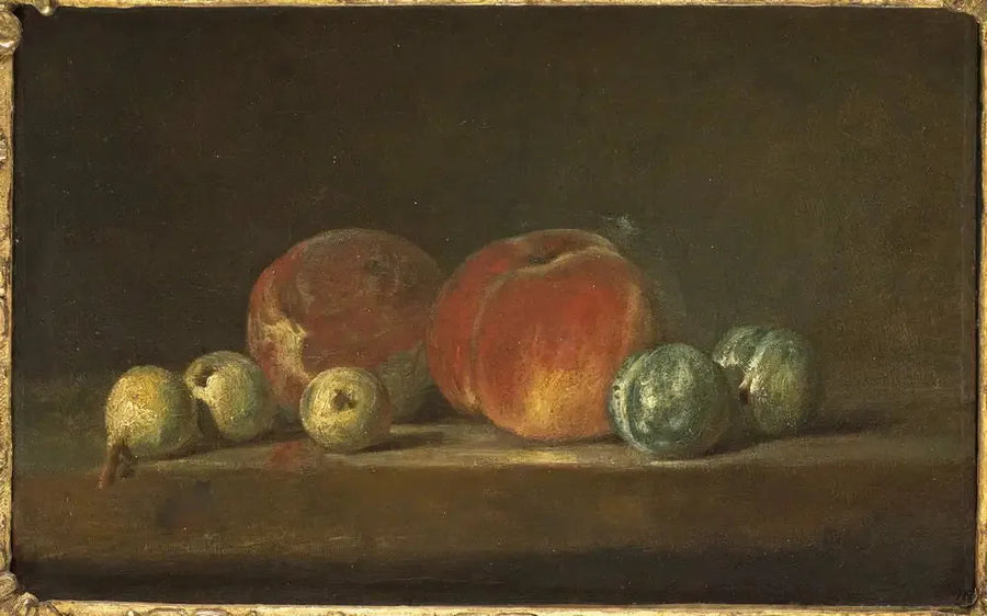 Persikor och Plommon - Jean Siméon Chardin