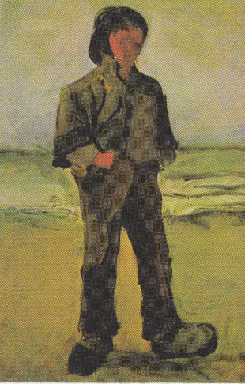 Fiskare på stranden - Vincent van Gogh