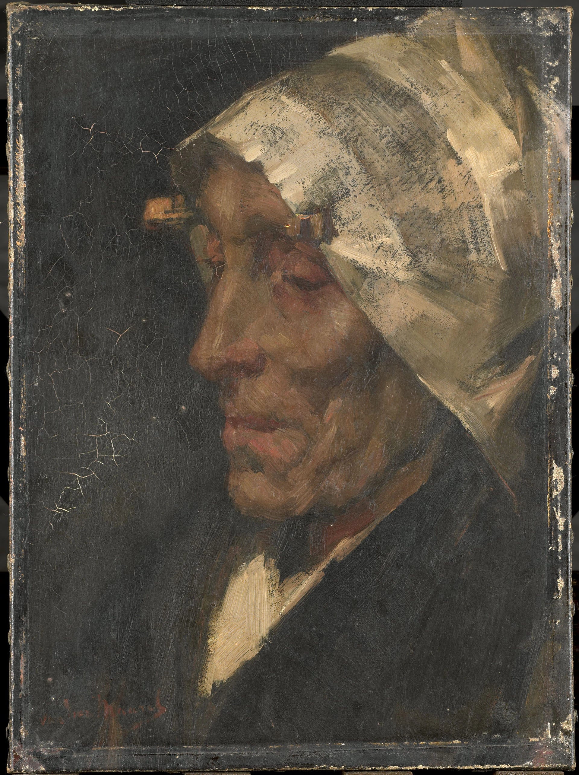 Pêcheuse - Marinus van der Maarel
