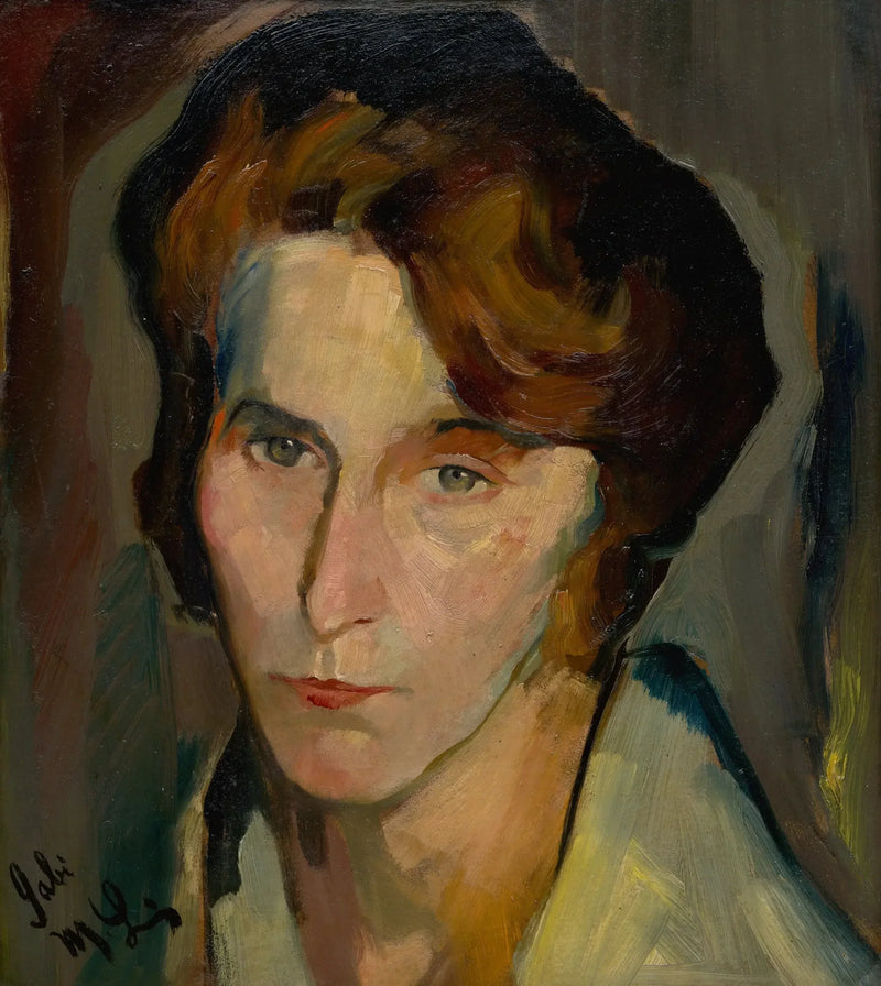 Måleri av konstnärens mor - Max Liebermann