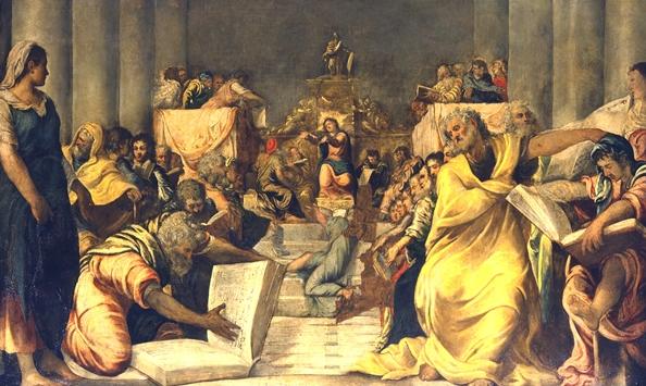 Jacopo Tintorets målningar på Duomo-museet - Jacopo Tintoretto