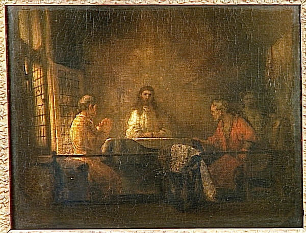 Emmaus-pilgrimer - Rembrandt