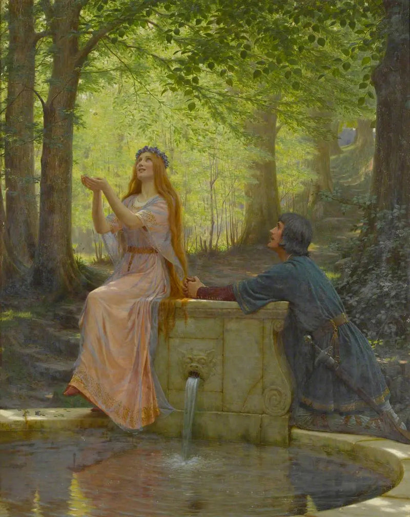 Pelléas och Mélisande - Edmund Blair Leighton