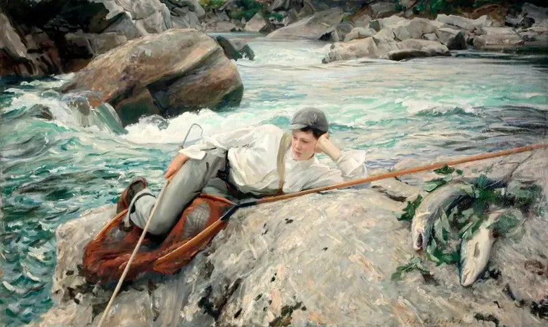 Under sina semestrar, Norge - John Singer Sargent