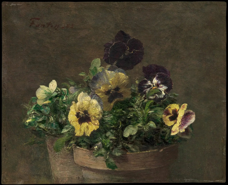 Tänkande i kruka - Henri Fantin-Latour