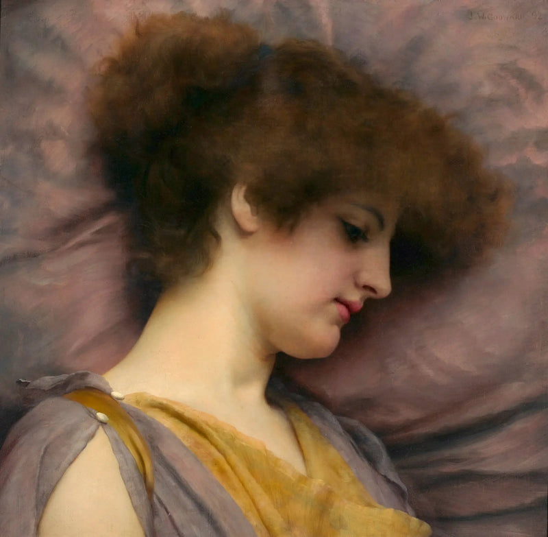 Fjärran tankar (Rose Pettigrew) - John William Godward
