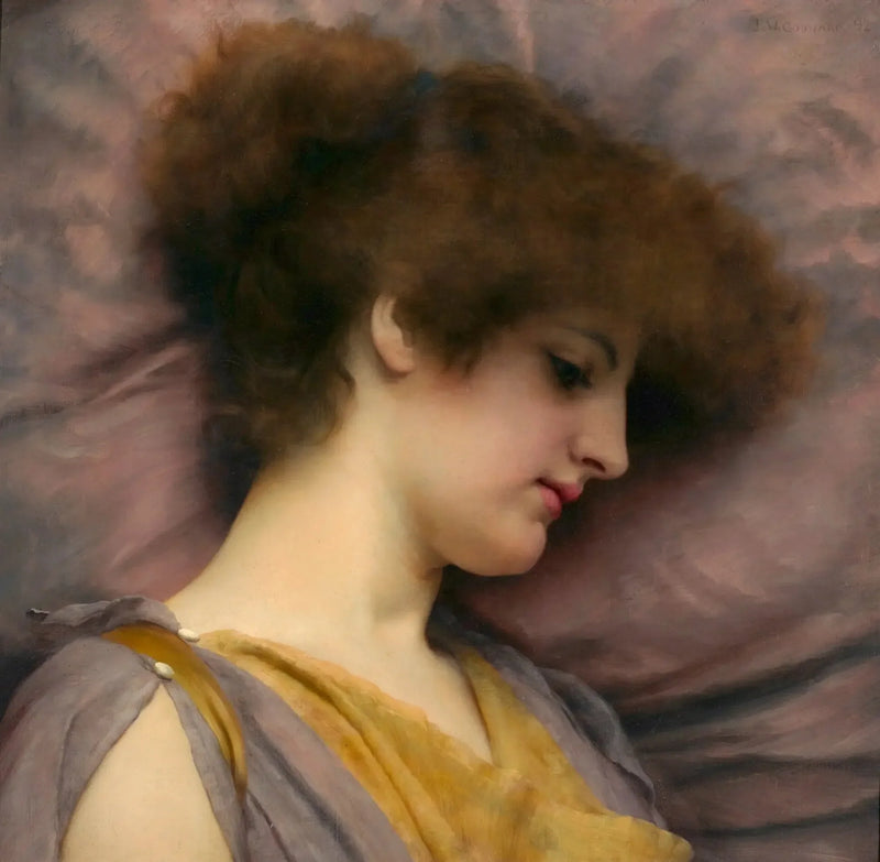 Fjärran tankar (Rose Pettigrew) - John William Godward