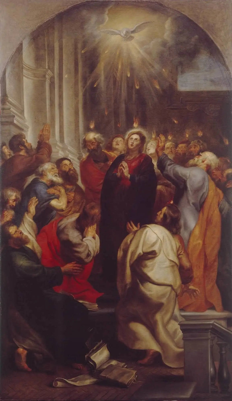 Pingstdagen - Peter Paul Rubens