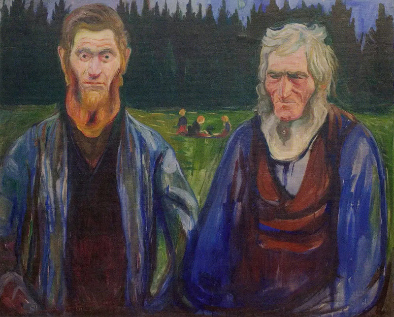 Far och Son - Edvard Munch