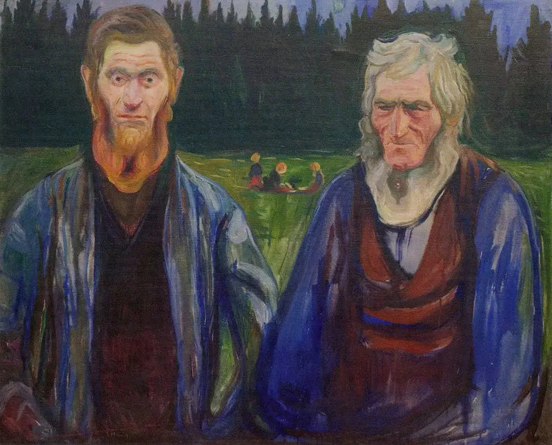 Far och Son - Edvard Munch