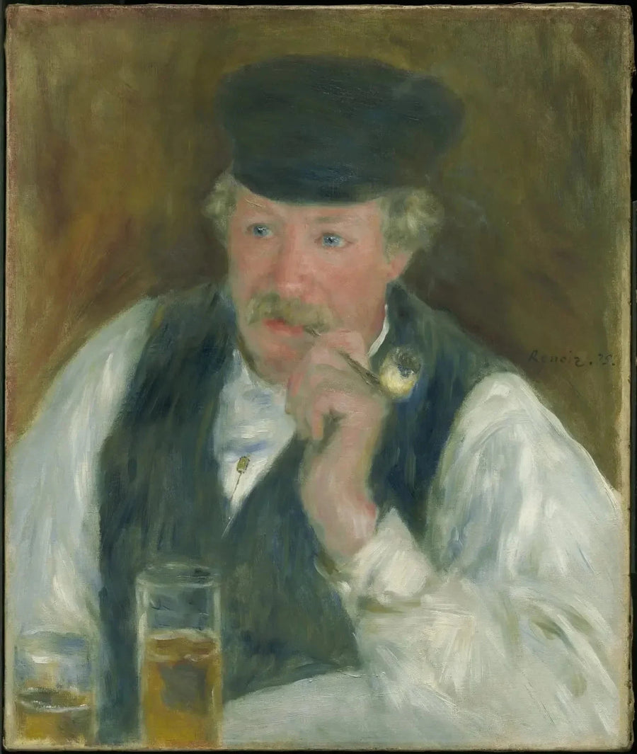 Porträtt av M. Fournaise - Pierre-Auguste Renoir