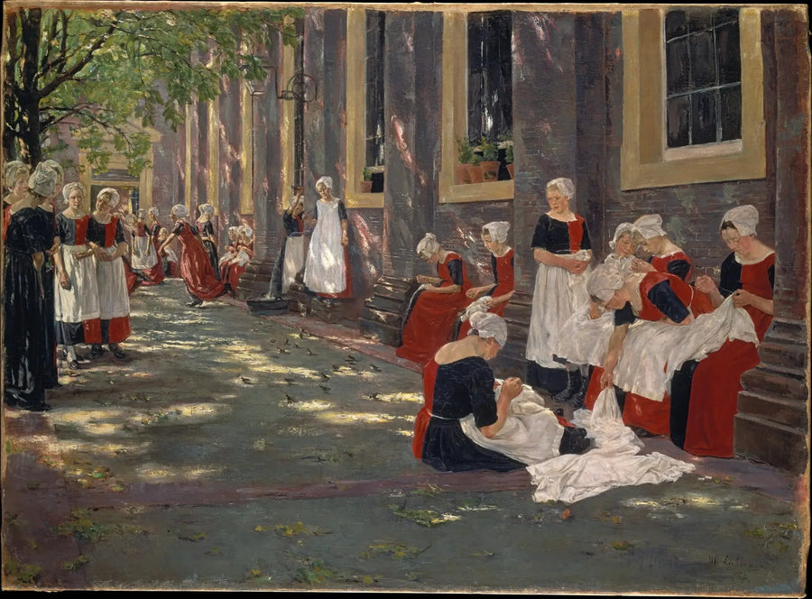 Gratisperiod på Amsterdams orphanage - Max Liebermann