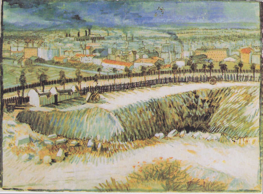 I utkanten av Paris, nära Montmartre - Vincent van Gogh