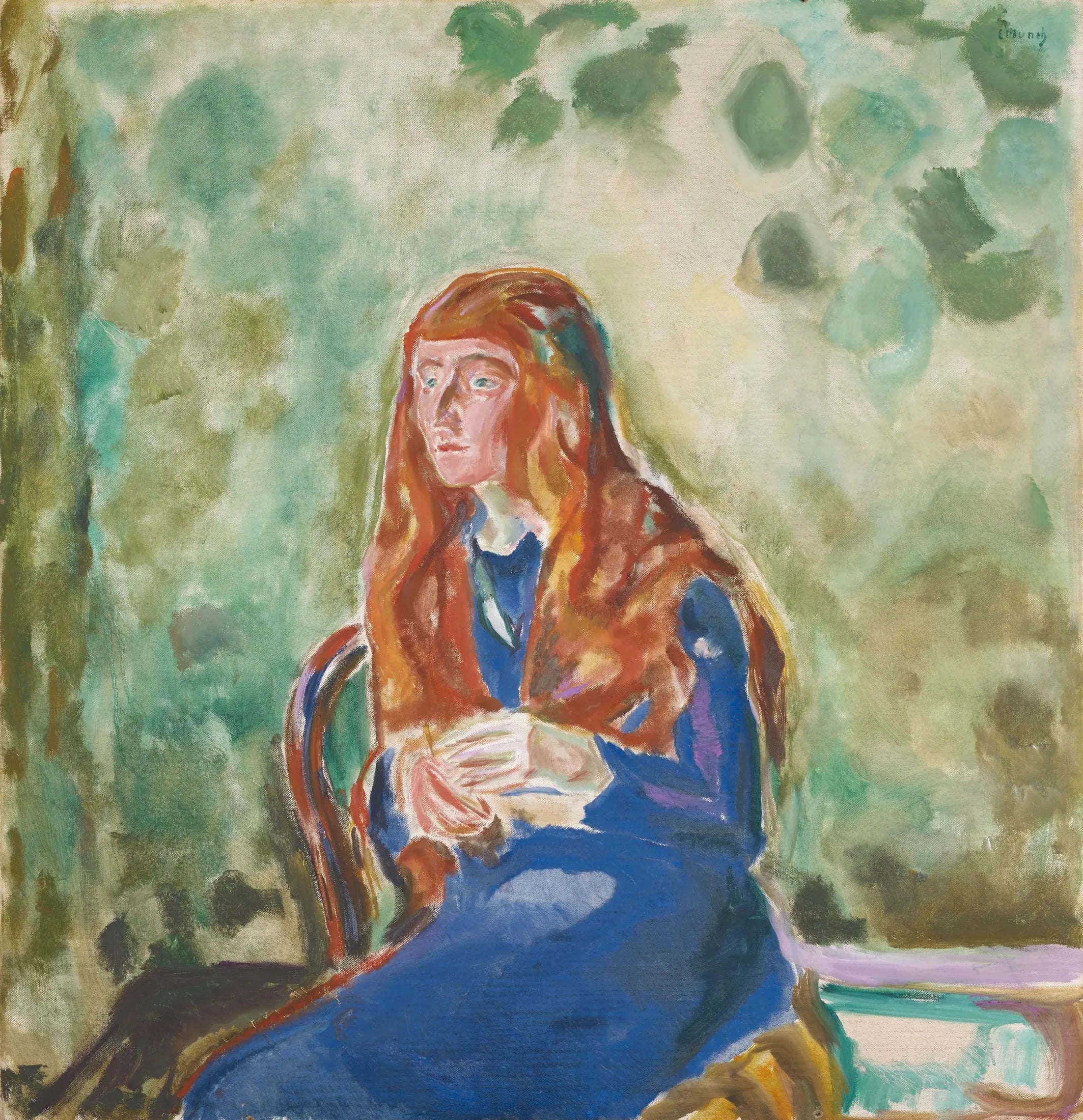 Perles de Kate - Edvard Munch image 1 tableau peint à l’huile sur toile