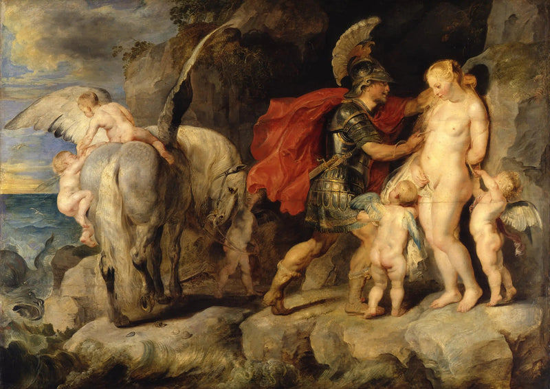 Perseus som räddar Andromeda - Peter Paul Rubens