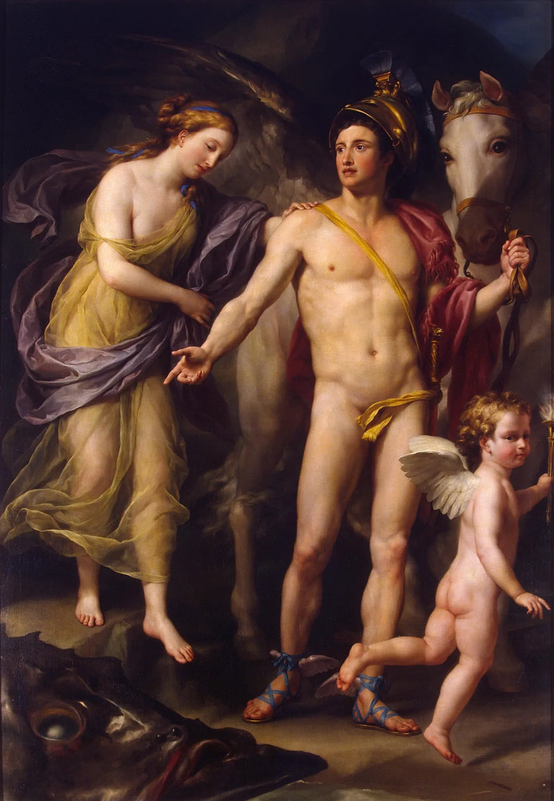 Perséus och Andromeda - Anton Raphael Mengs