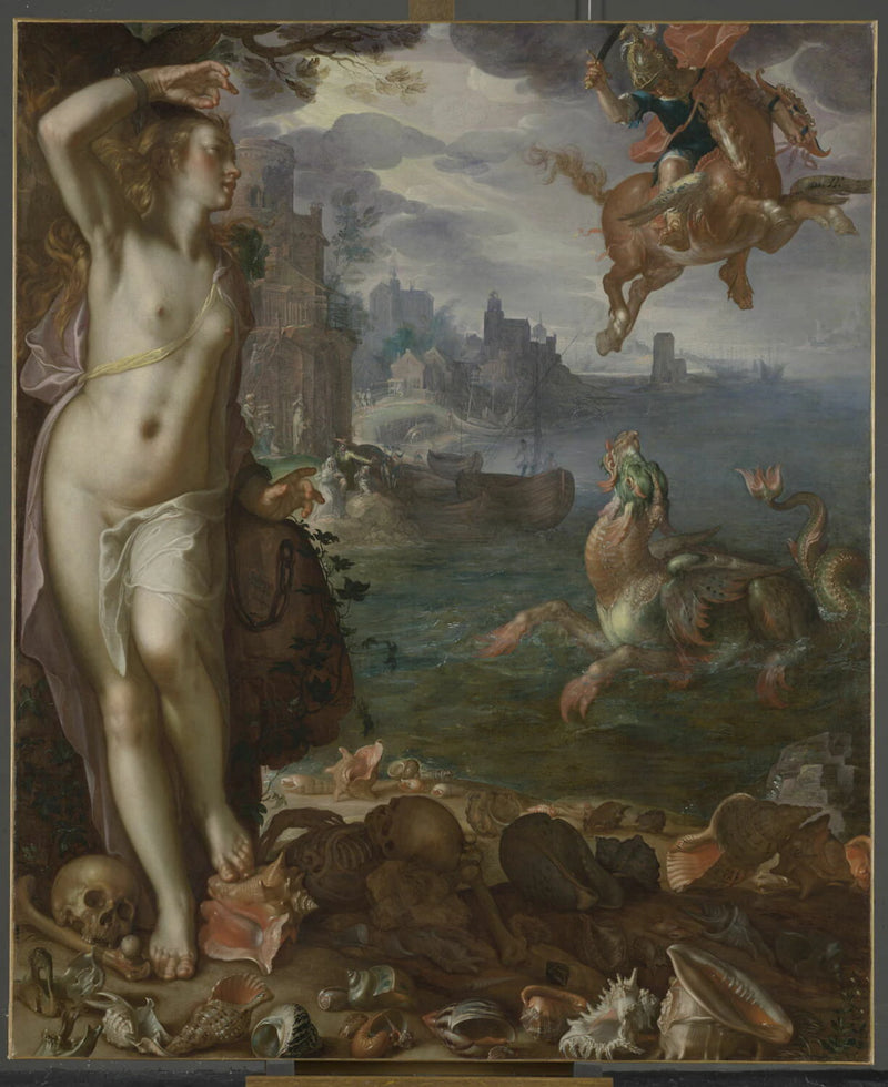 Persée secourant Andromède - Joachim Wtewael
