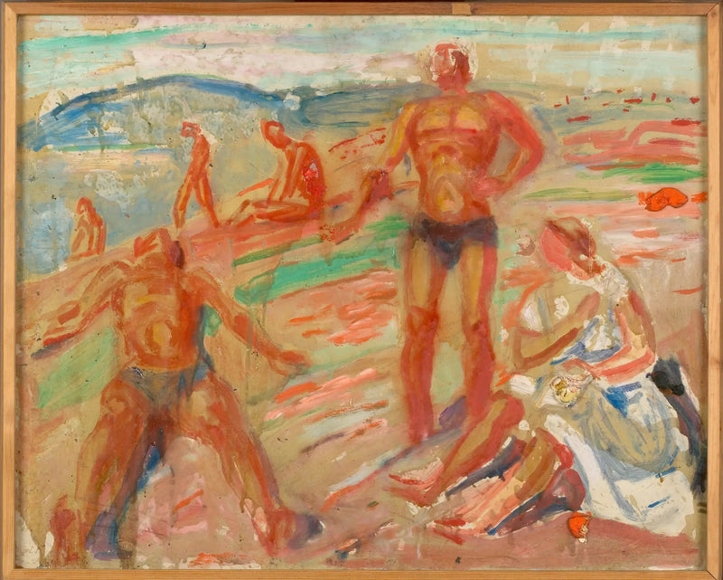 Personer som solar - Edvard Munch