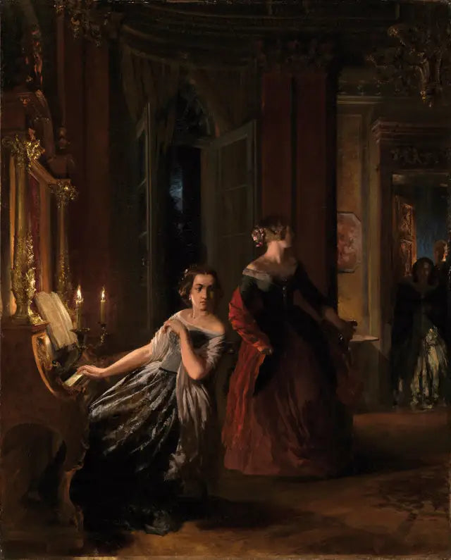Störning - Adolph von Menzel