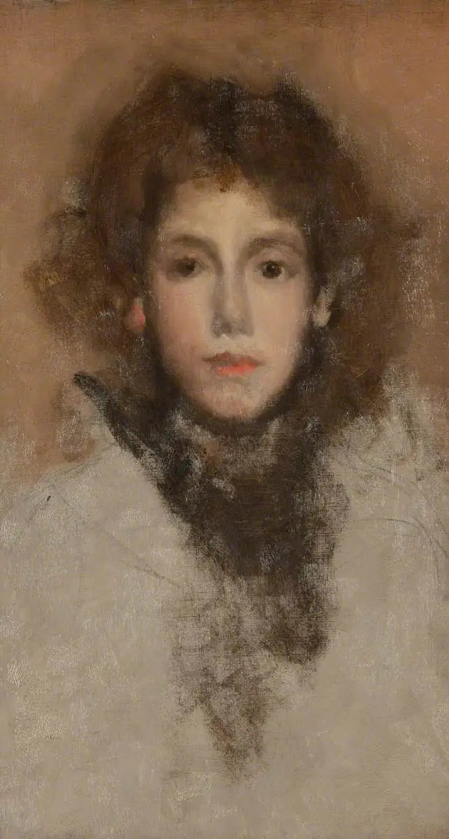 Liten enbärsknopp (Lizzie Willis) - James Abbott McNeill Whistler