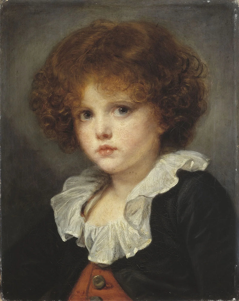 Liten pojke i röd väst - Jean-Baptiste Greuze