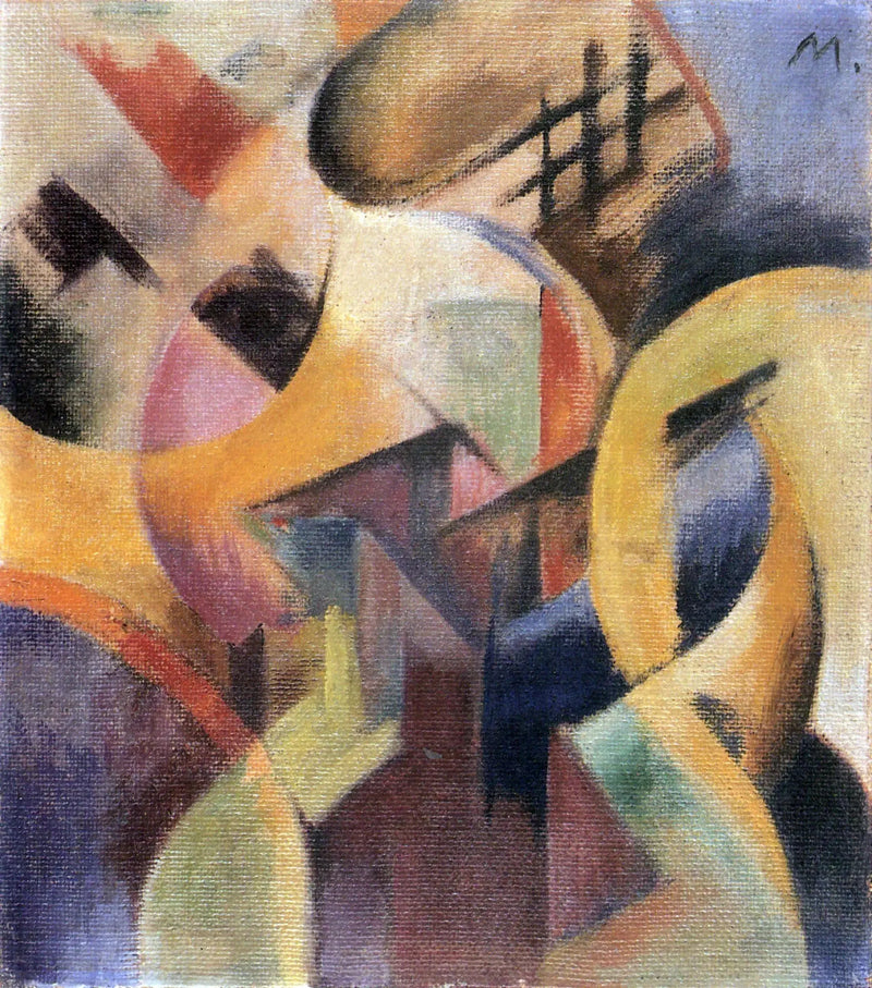 Liten komposition I - Franz Marc