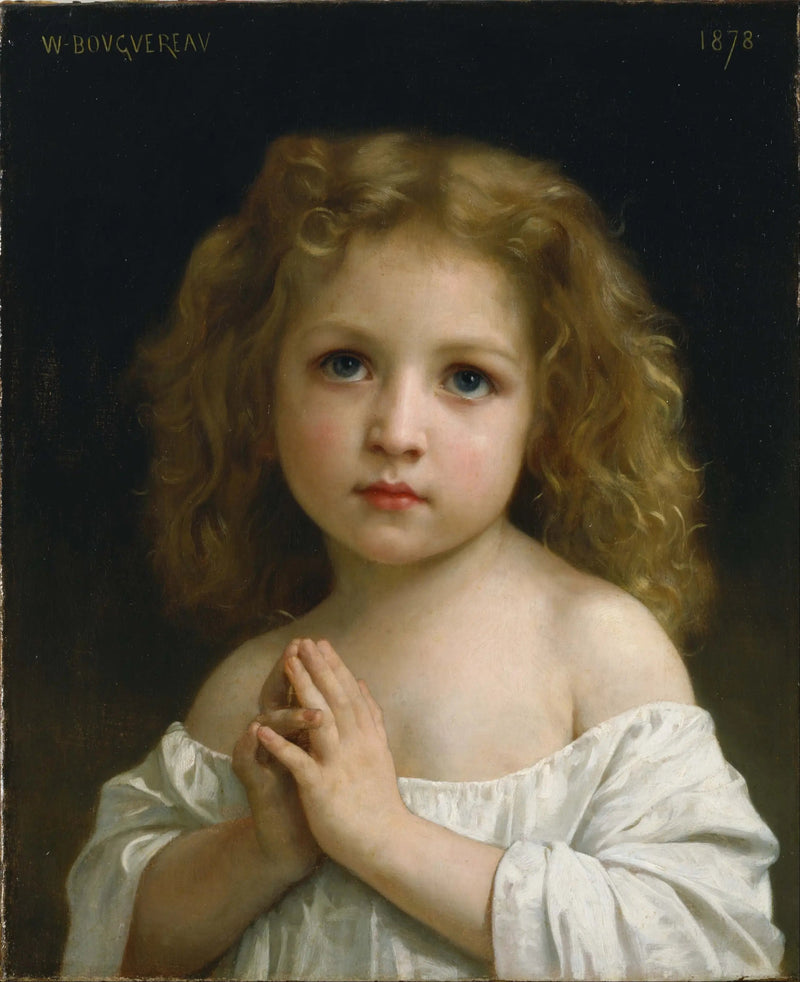 Liten flicka - Bouguereau