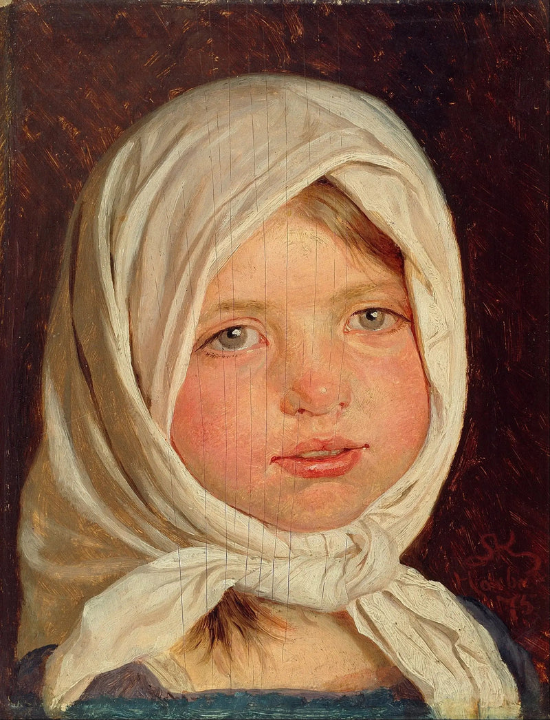 Liten flicka från Hornbæk - Peder Severin Krøyer
