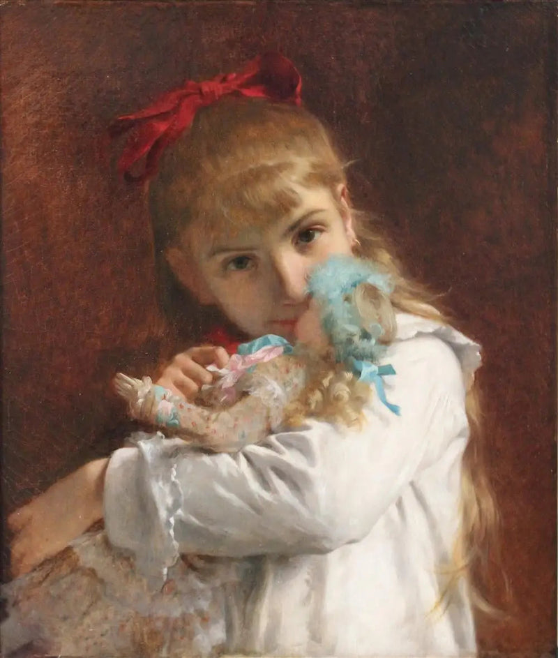 Liten flicka - Pierre Auguste Cot