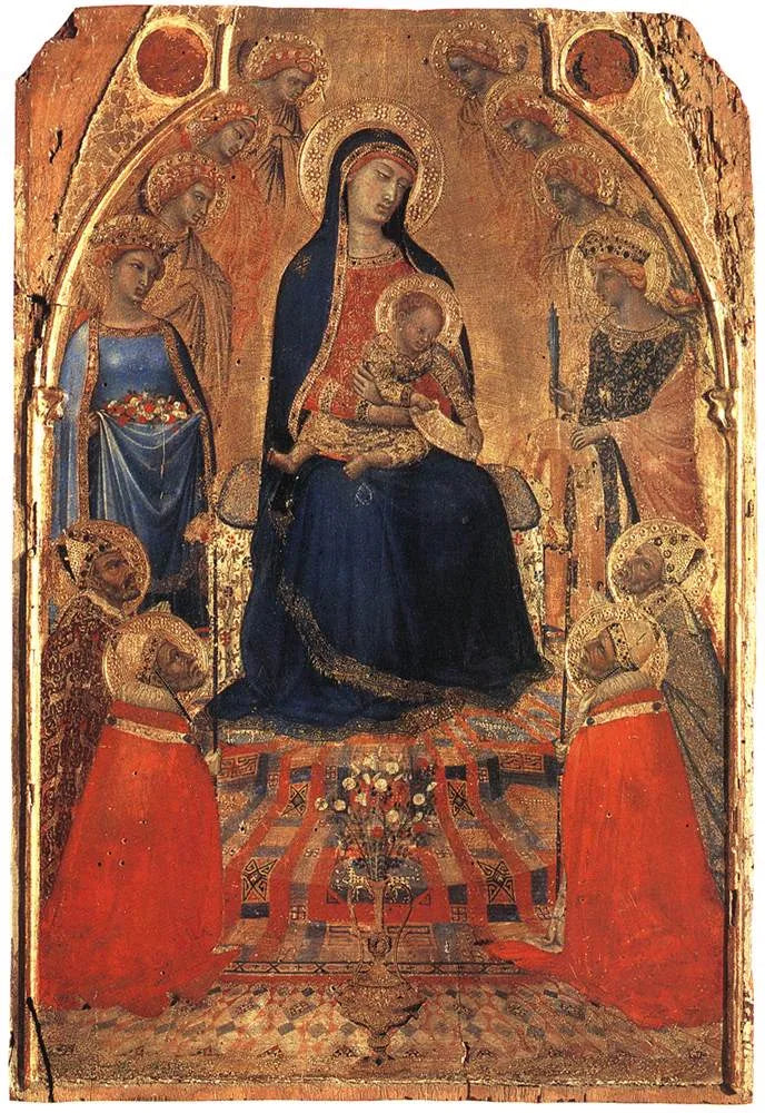 Liten Maestà - Ambrogio Lorenzetti