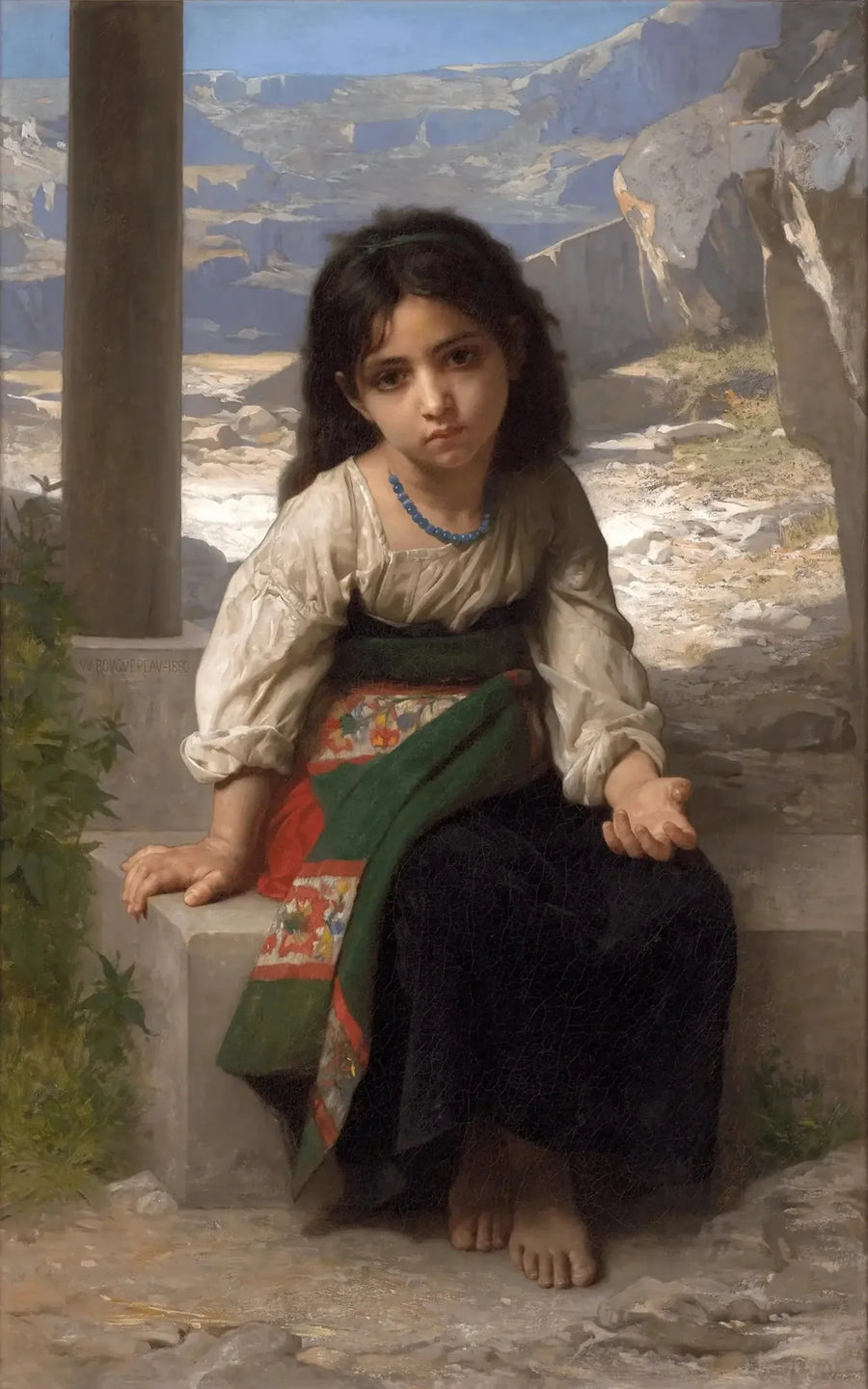Liten Tiggare - Bouguereau